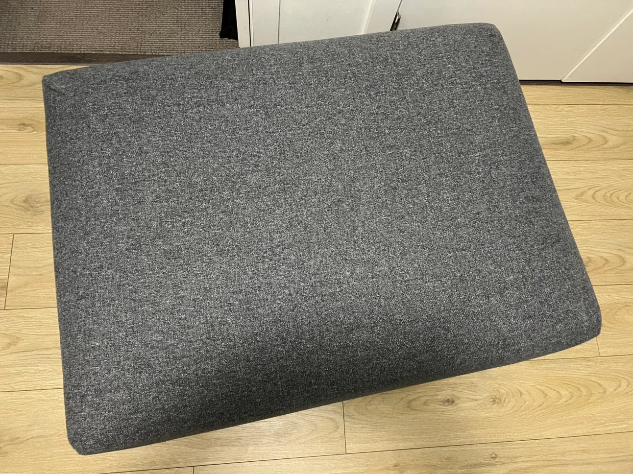 IKEA Finnala. Footstool with storage, Gunnared medium gray - photo 4