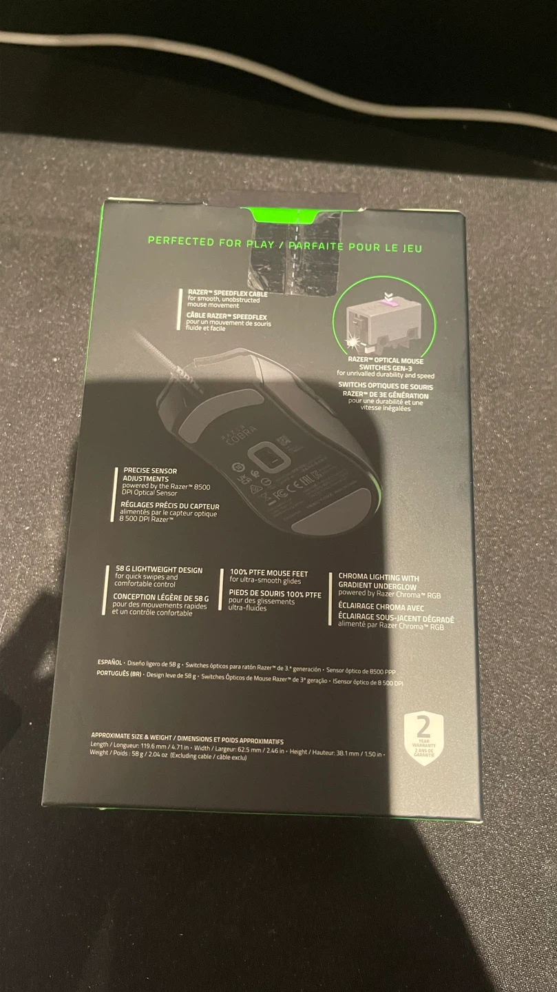 Razer Cobra Gaming Mouse - photo 2