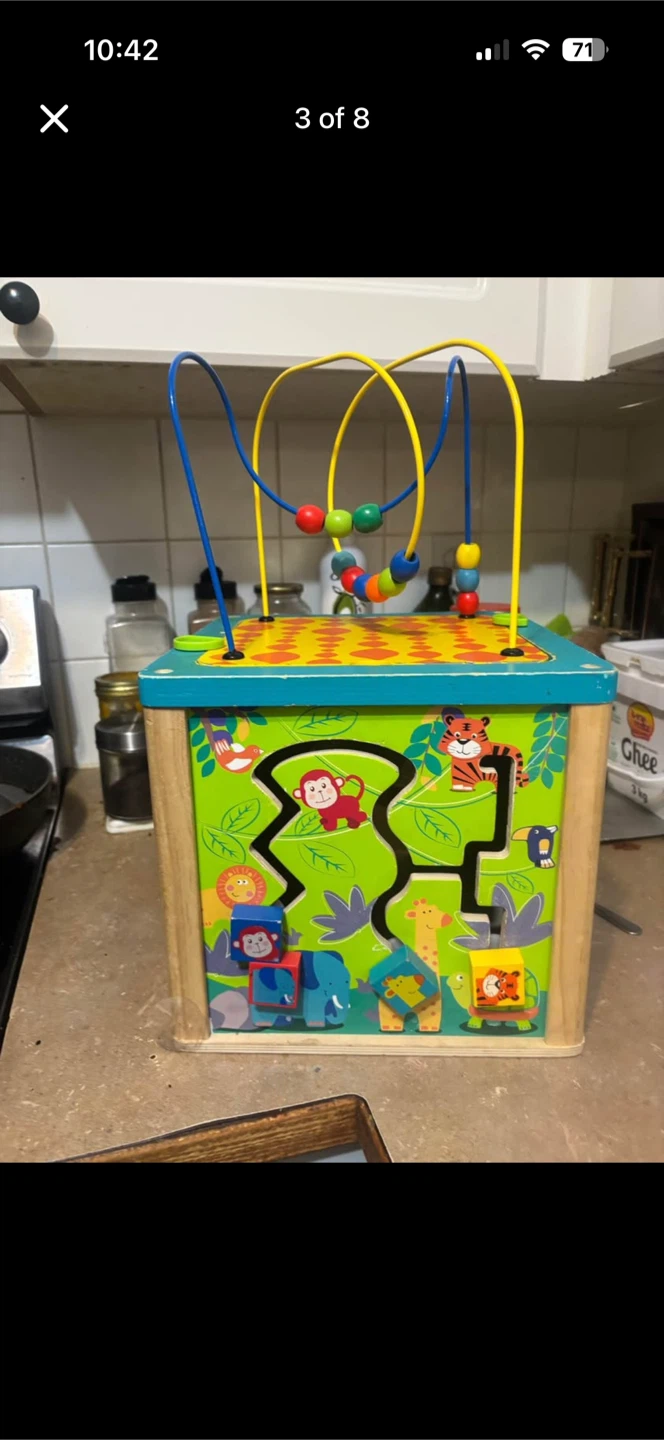 Activity Cube & Bead Maze Toy - photo 5