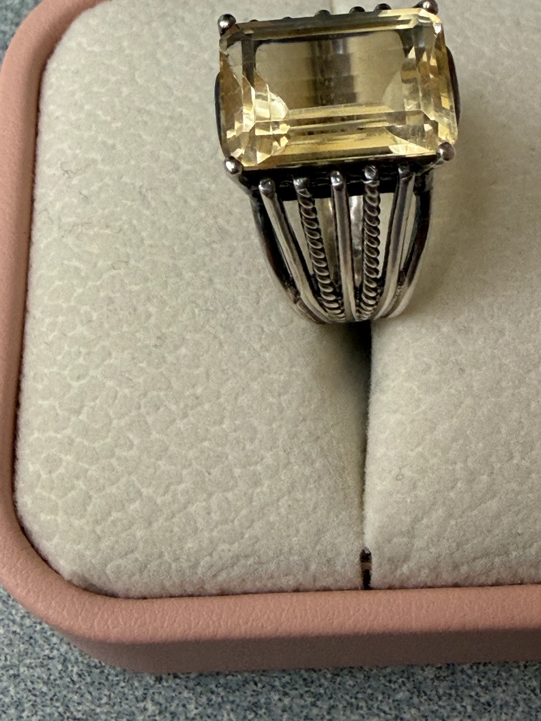 Sterling Silver Citrine Ring by Chateau DArgent - photo 4