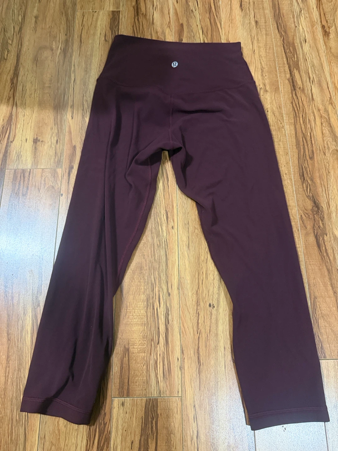 Lululemon Burgundy Crop Leggings