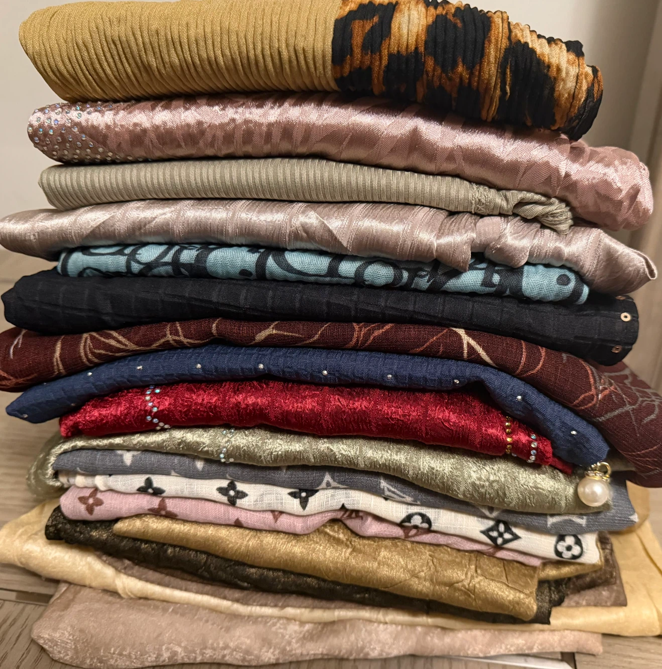 Bundle of Scarves - Various Styles & Textures - photo 2