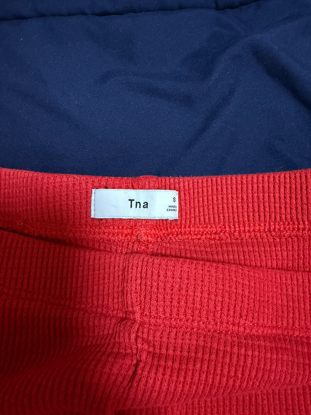 Tna Red Athletic Shorts Size S - photo 3