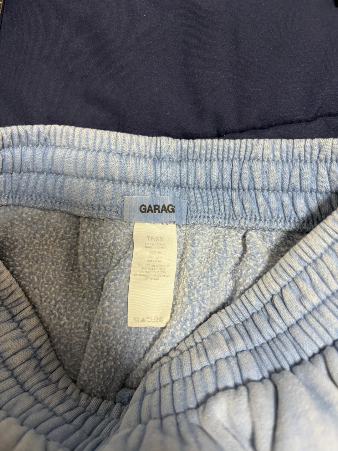 GARAGE Light Blue Sweatpants - photo 3