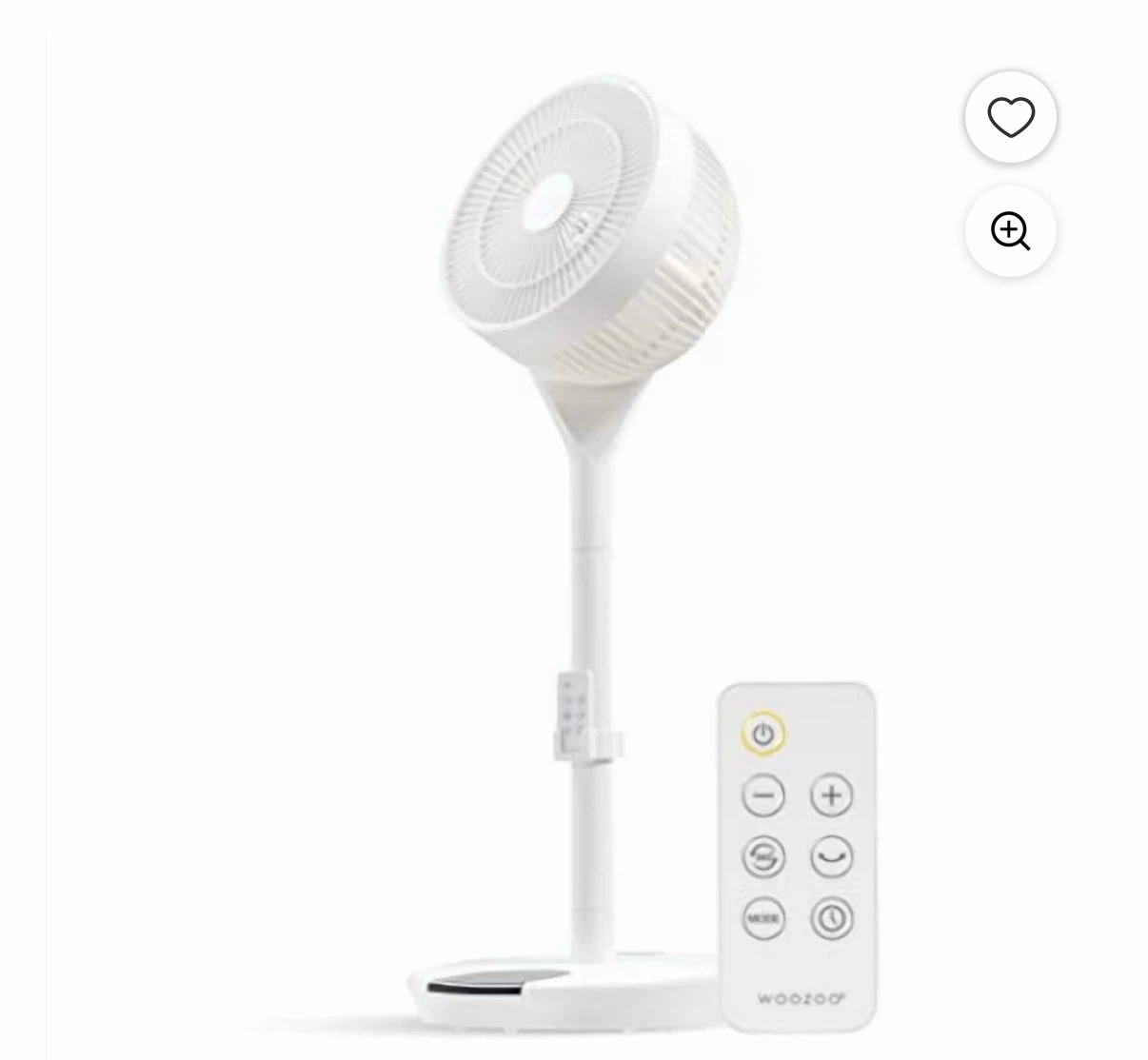 WOOZOO 360° Pedestal Fan with Remote - photo 4