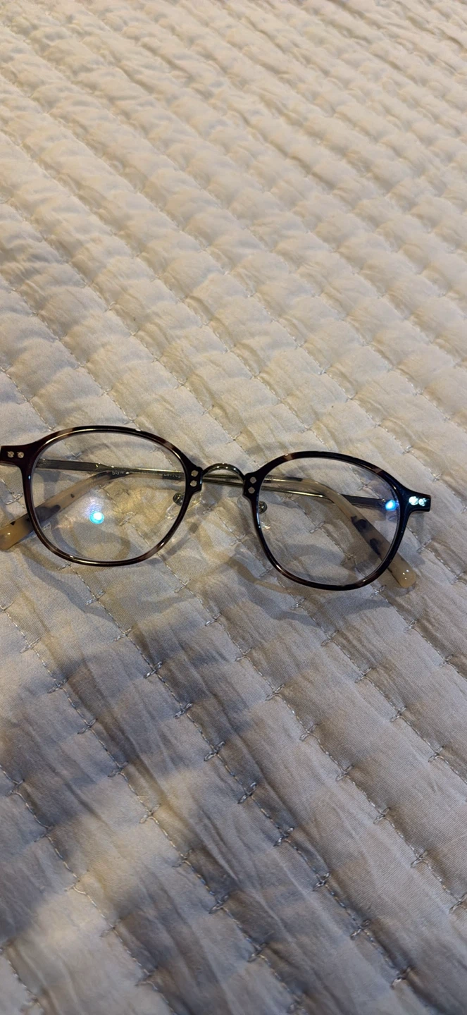 Tortoiseshell Round Eyeglasses Frames