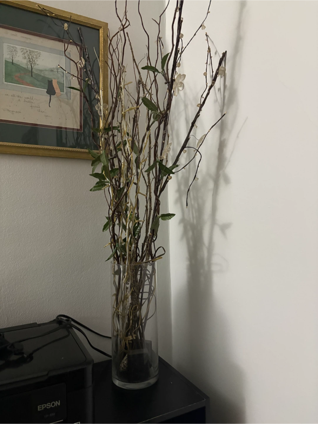 Decorative Lighted Twig Branch Vase - photo 2
