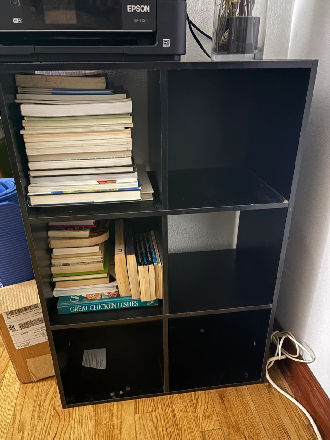 Black Cube Storage Shelf - photo 2