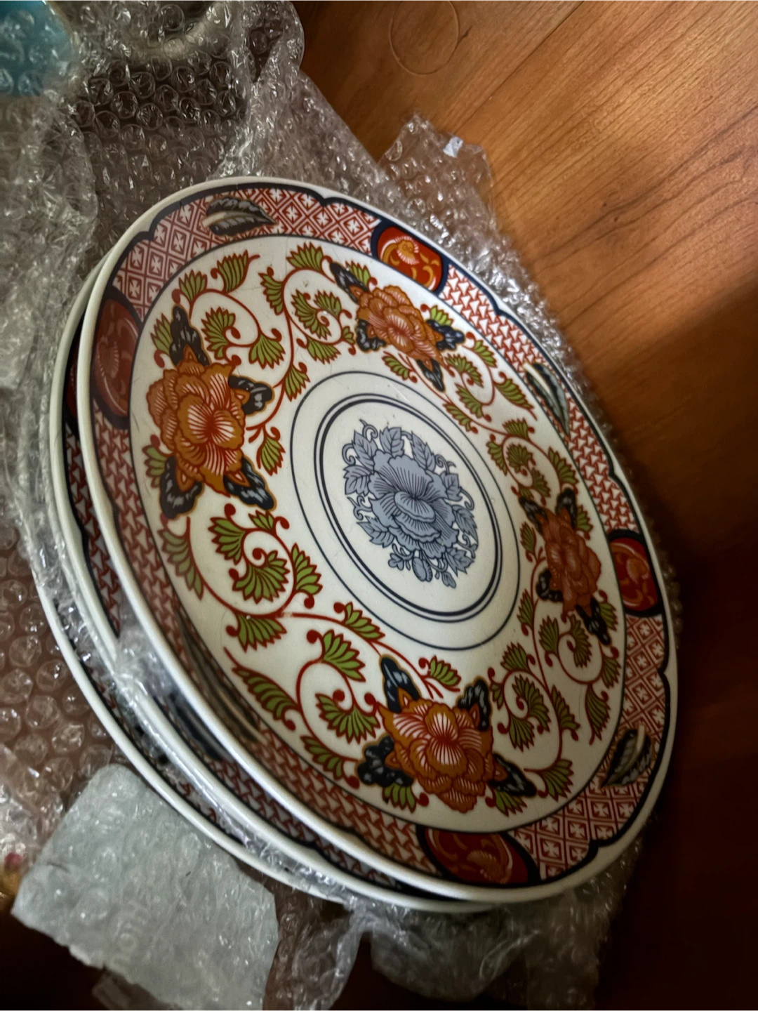 Peony Authentic Reproduction Plate