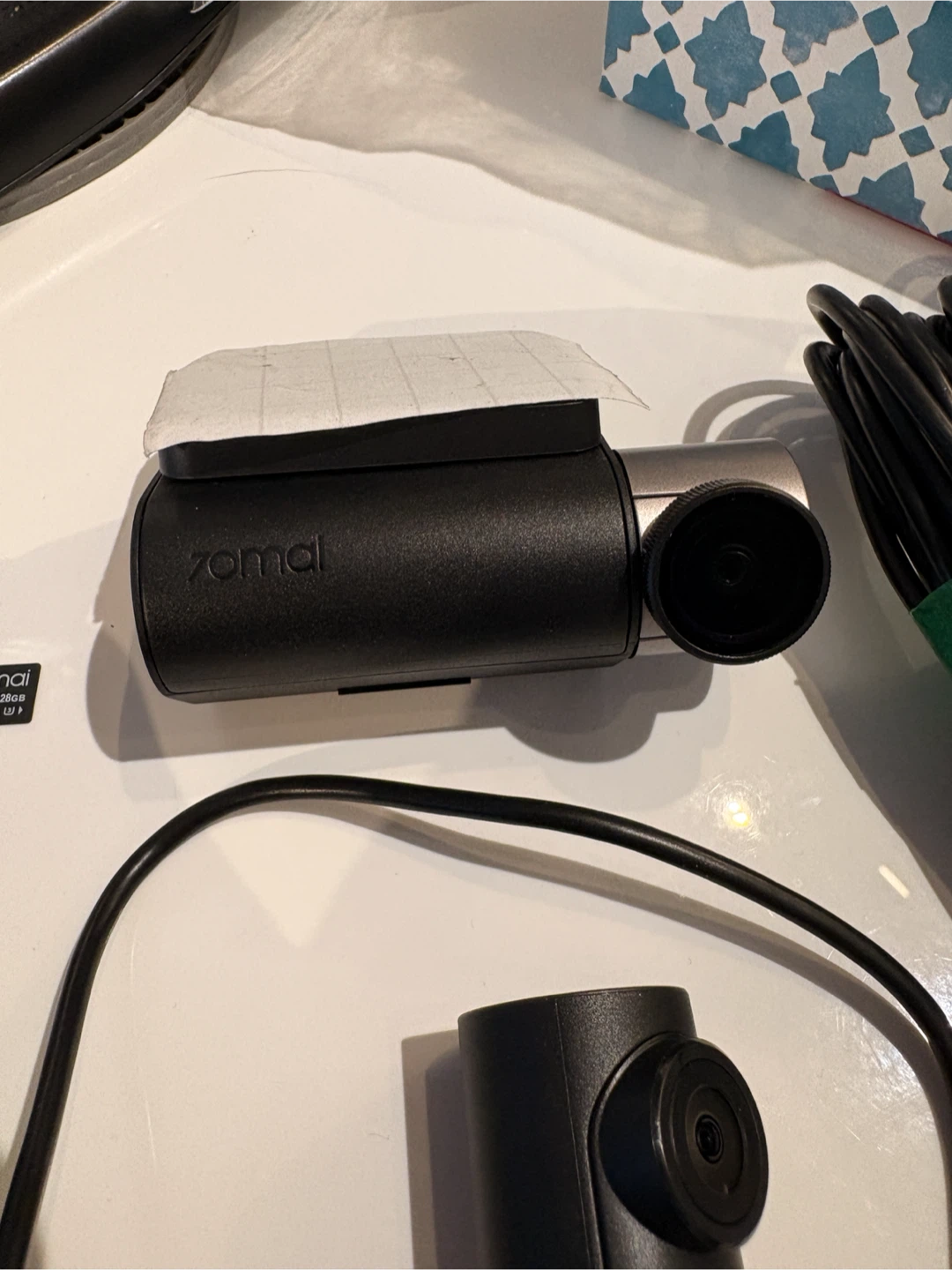 70mai Dash Cam A500S with 128GB MicroSD Card