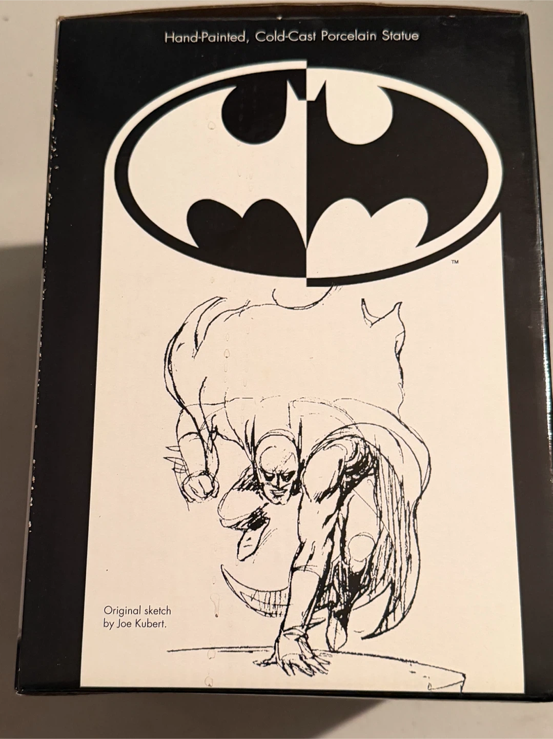 DC Direct Batman Black and White Statue by Joe Kubert - photo 4