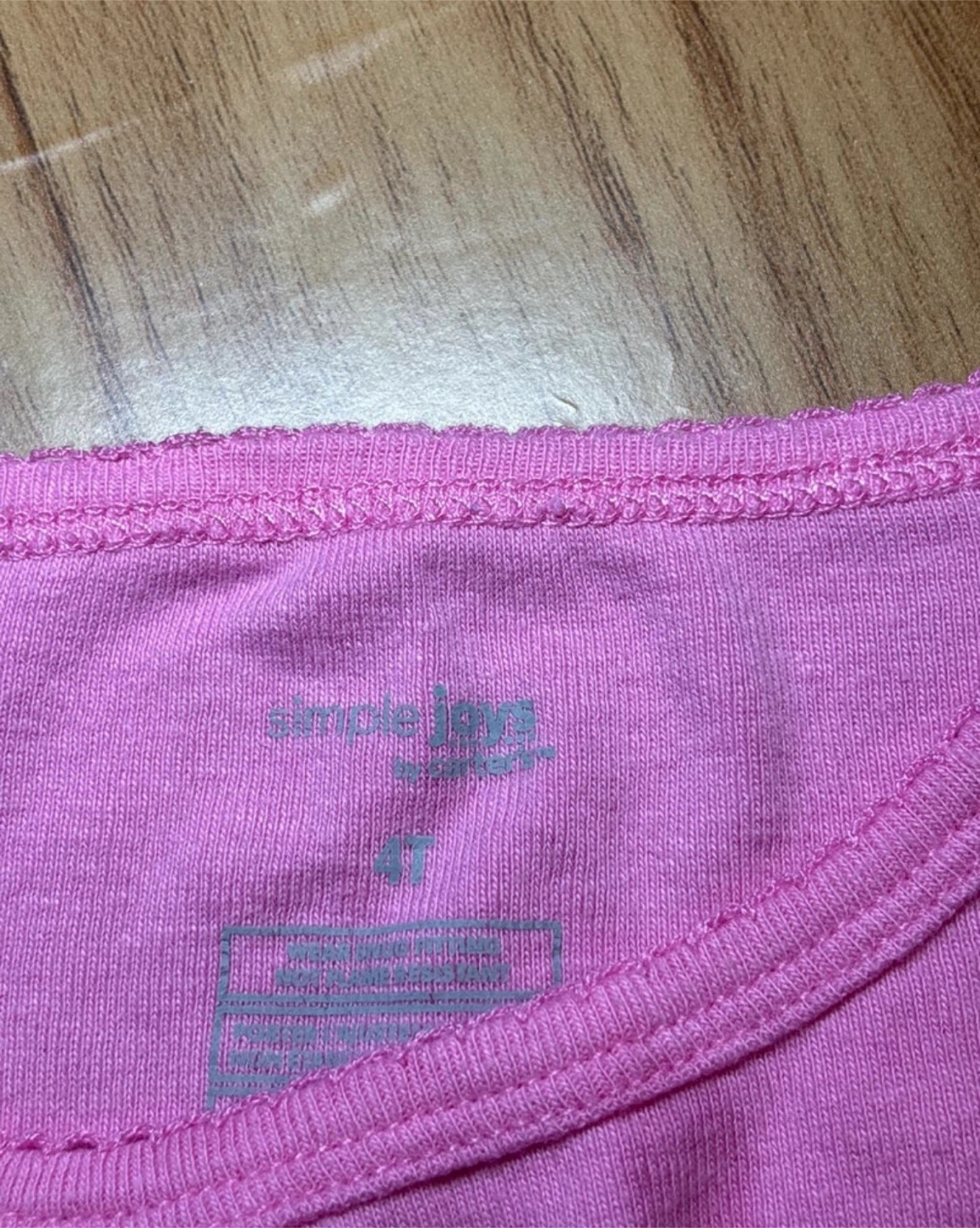 Simple Joys by Carter's Girls Shirt sz4T - photo 3