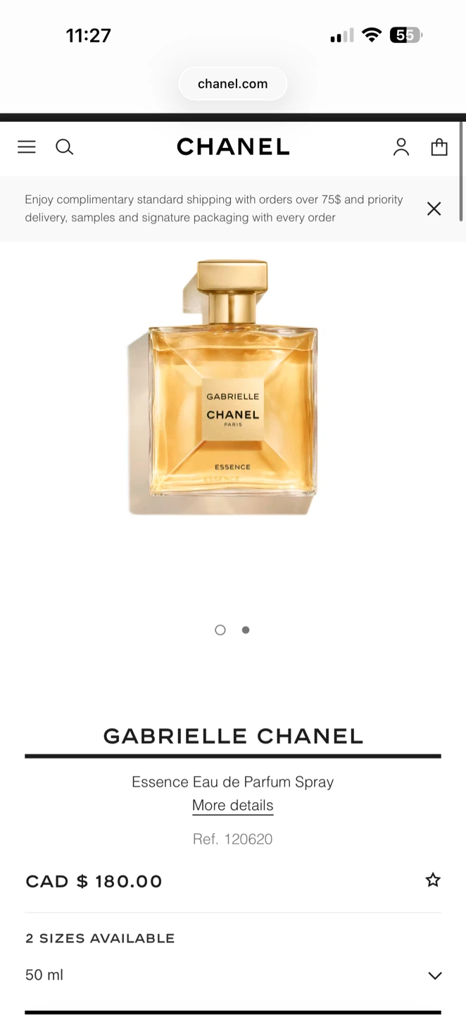 Chanel Gabrielle Essence Eau de Parfum Spray 50 ml - photo 2