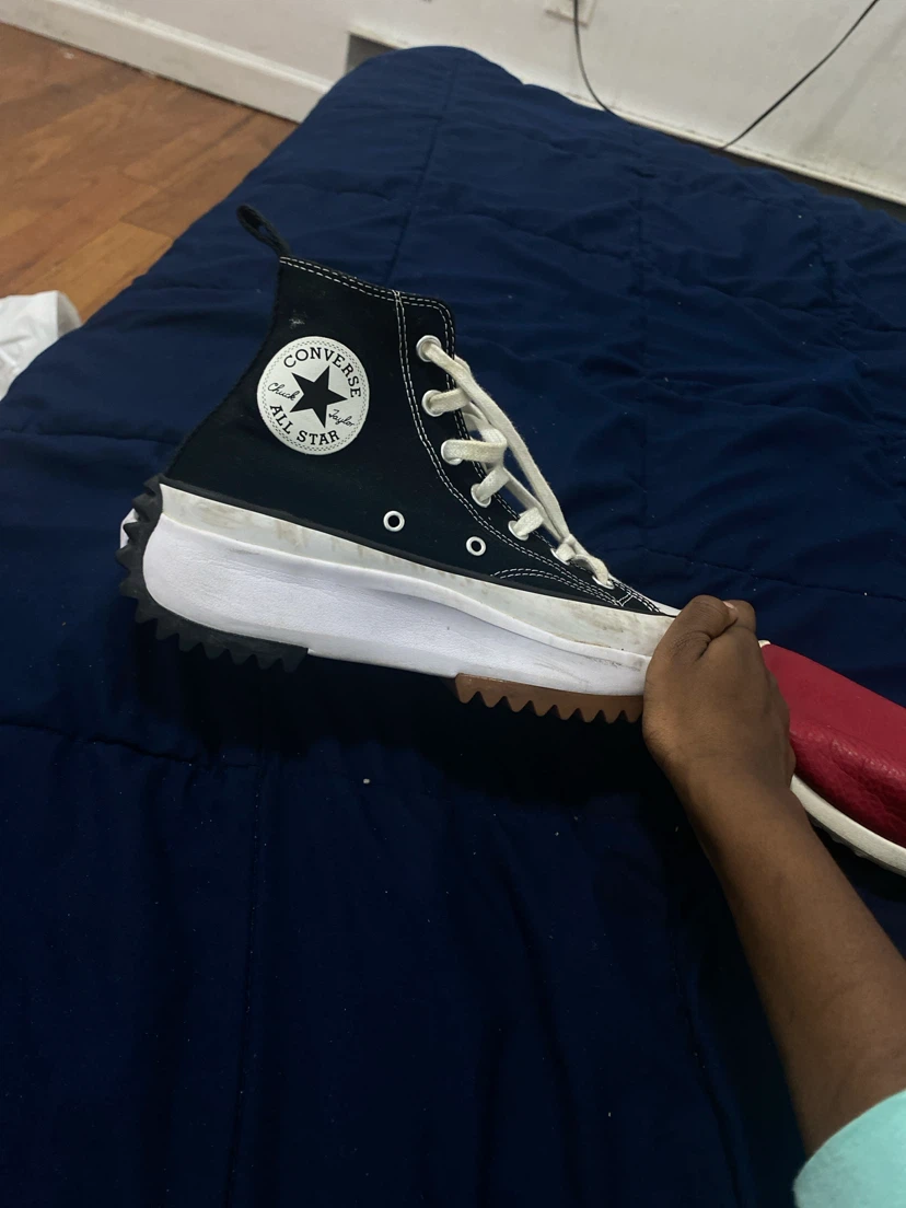 Converse Run Star Hike High Top Sneakers Black - photo 2