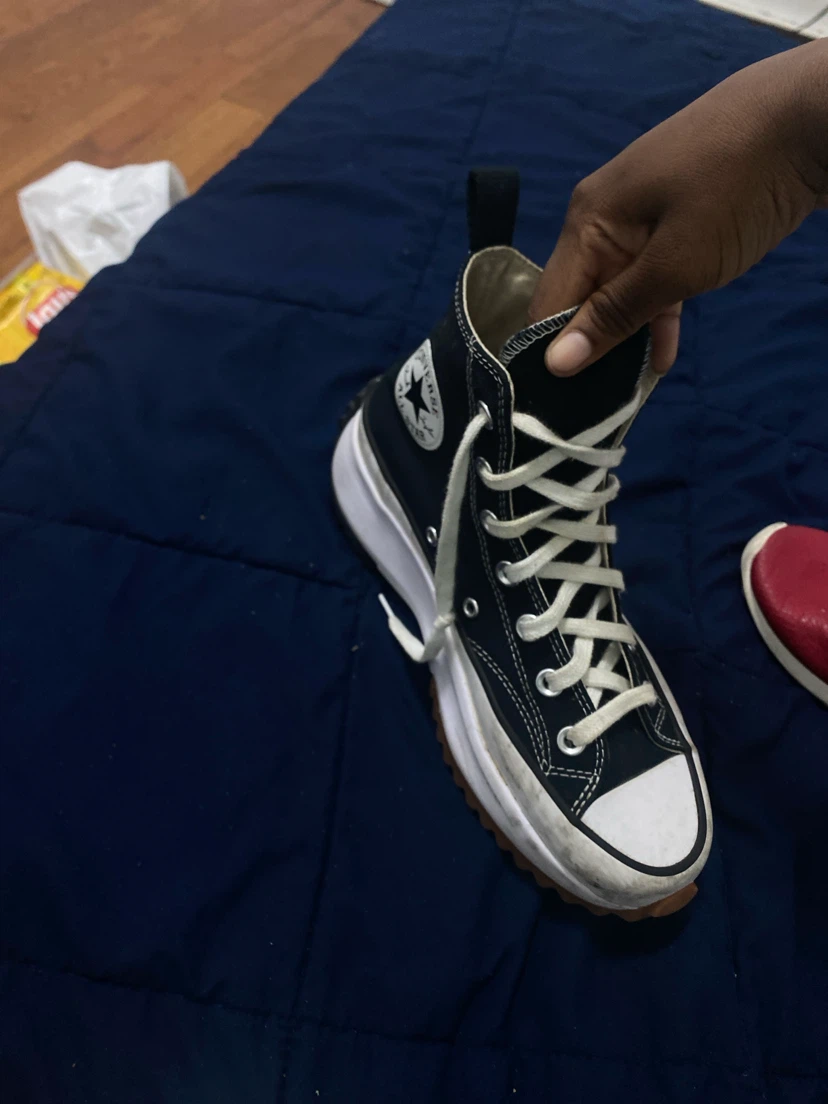 Converse Run Star Hike High Top Sneakers Black - photo 4