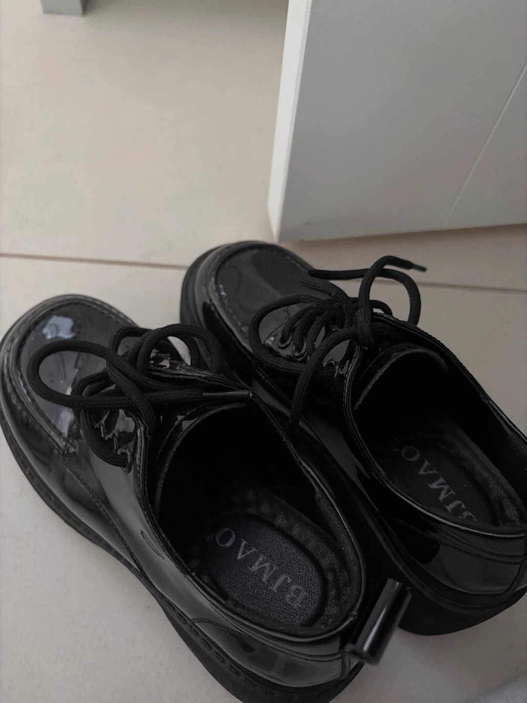 Black Patent Loafers - photo 2
