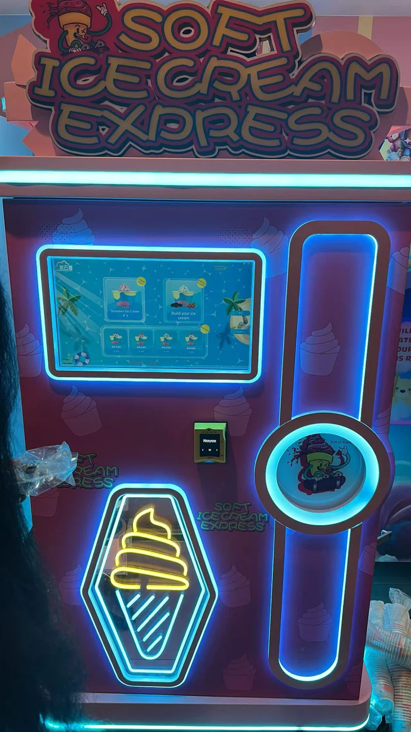Soft Serve Ice Cream Vending Machine for Sale