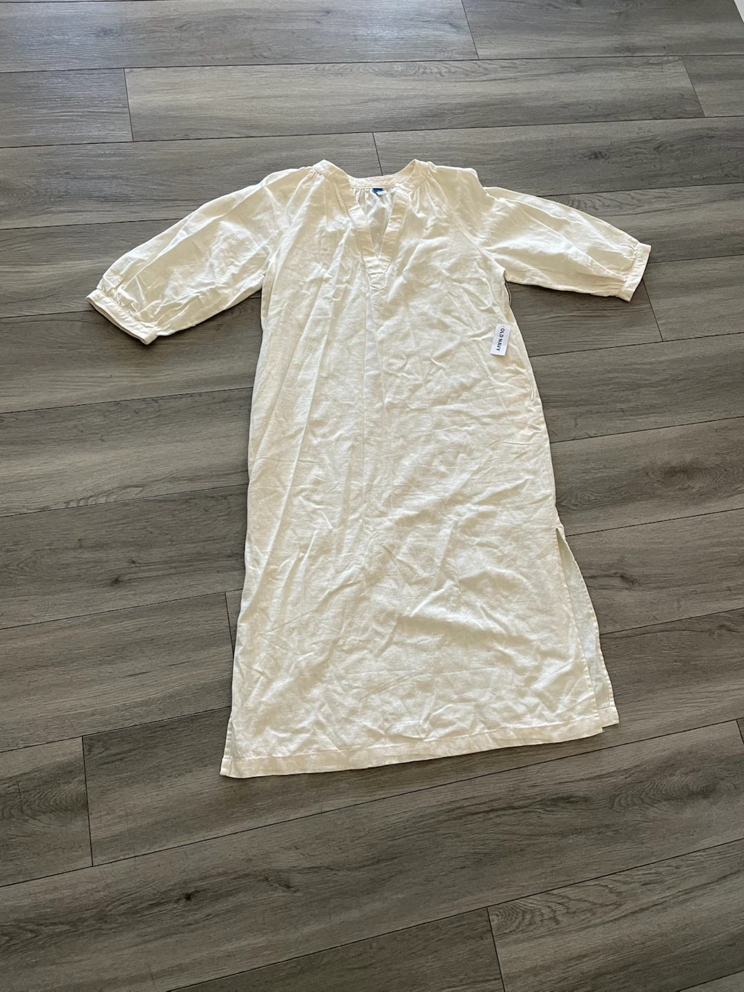 Linen Blend Dress - Brand New