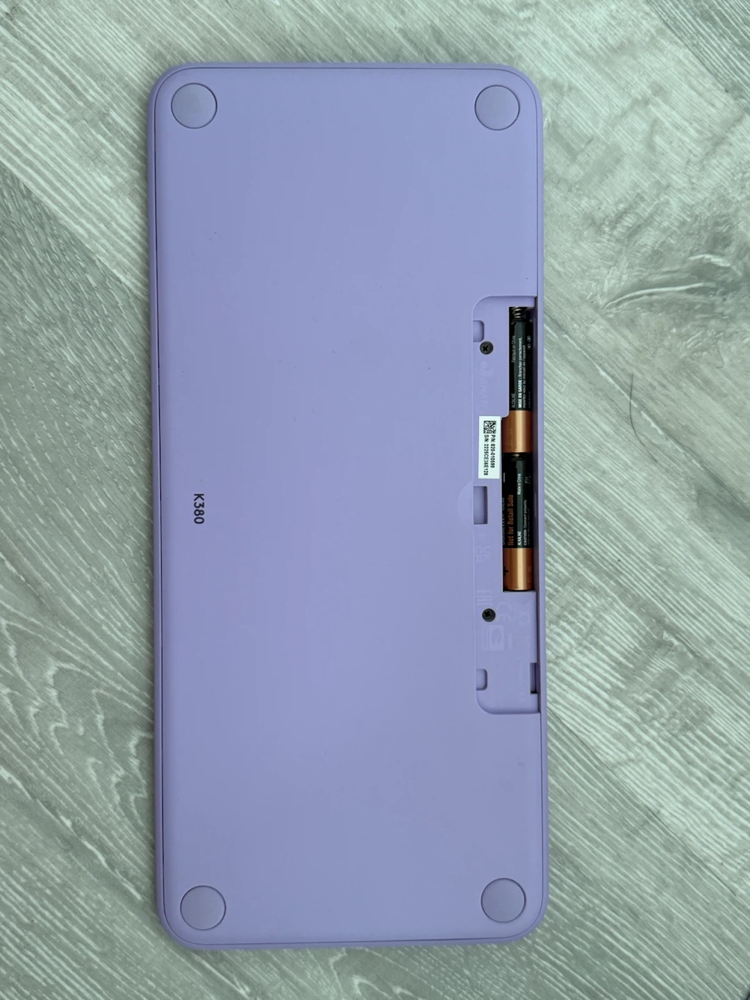 Logitech K380 Bluetooth Keyboard - Lavender - photo 2