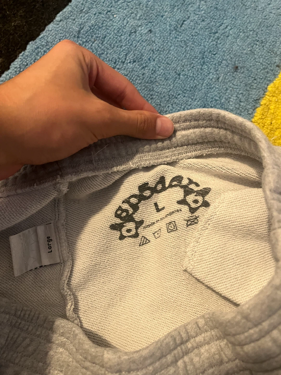 Grey sp5der pants - photo 2