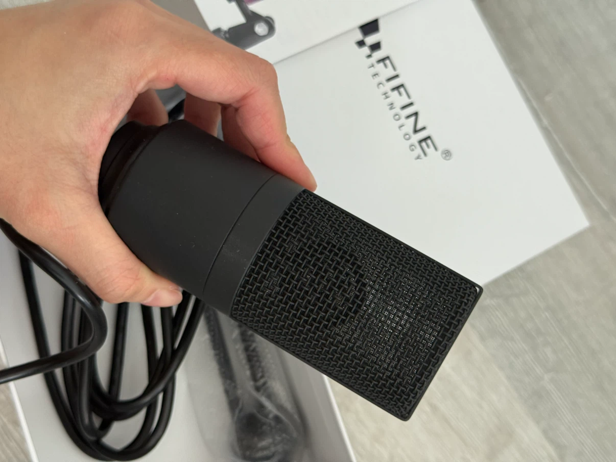 FIFINE Black USB Microphone - photo 2