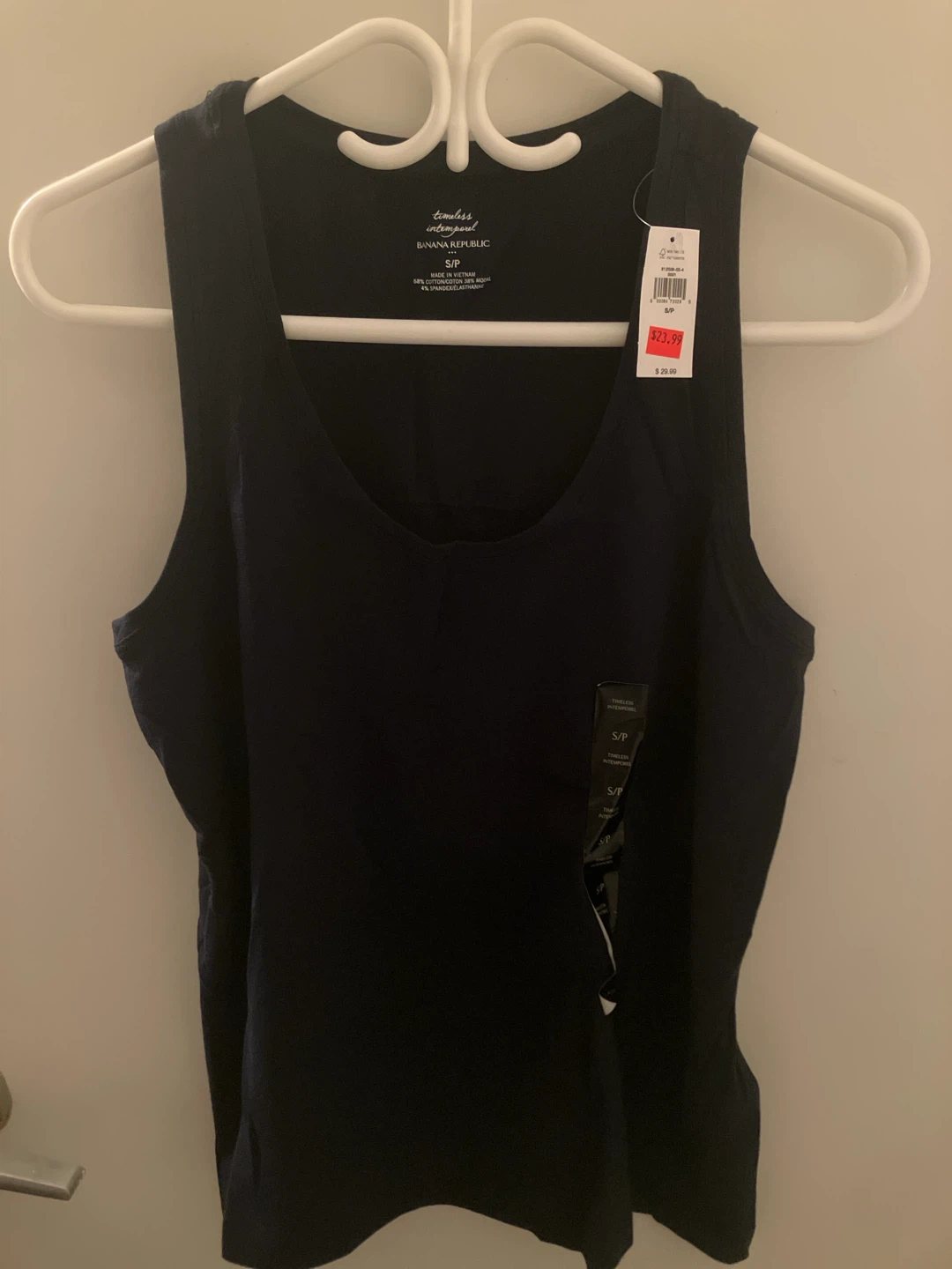 Banana Republic Black Tank Top S/P