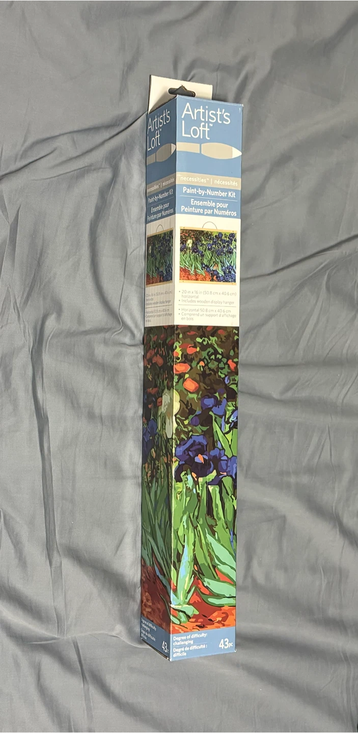 Artist's Loft Paint by Number Full Kit - Irises