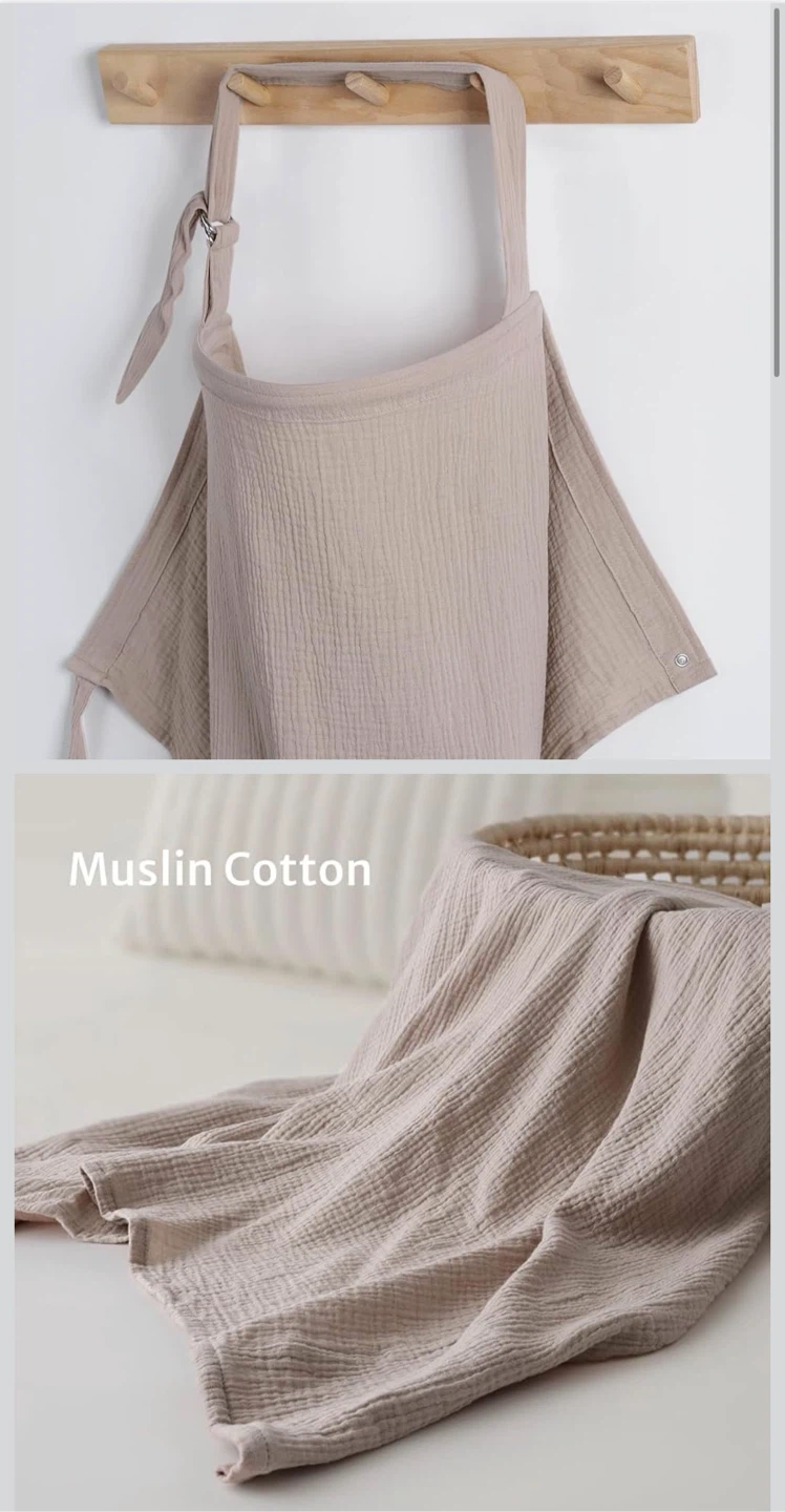 Muslin Cotton Nursing Cover - photo 2