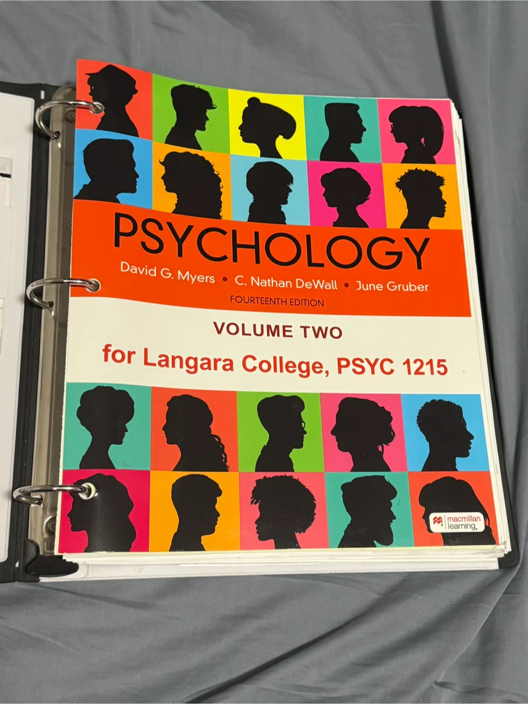 Psychology Volume Two for Langara College, PSYC 1215 Looseleaf