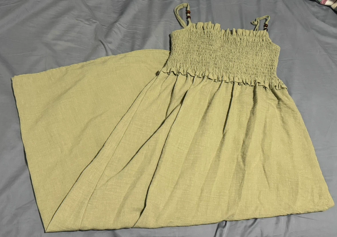 Light Green Flowy Dress