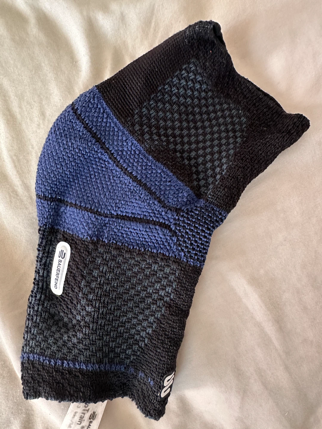 Bauerfeind MalleoTrain Ankle Support Brace - Left, Size 1, Black - photo 2