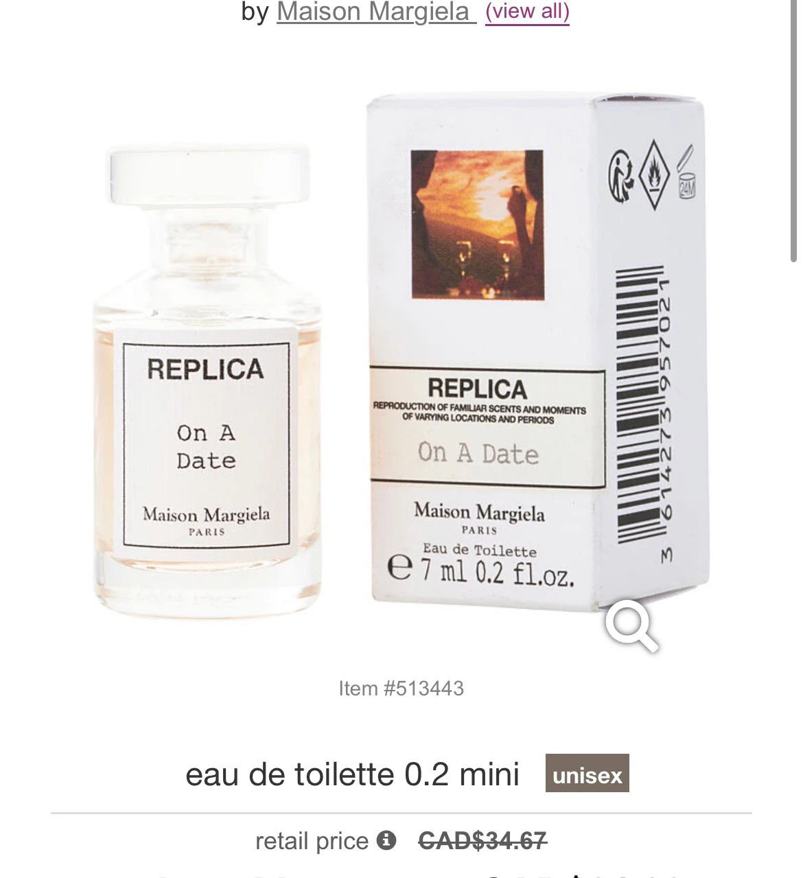 Maison Margiela perfume 7ml - photo 2