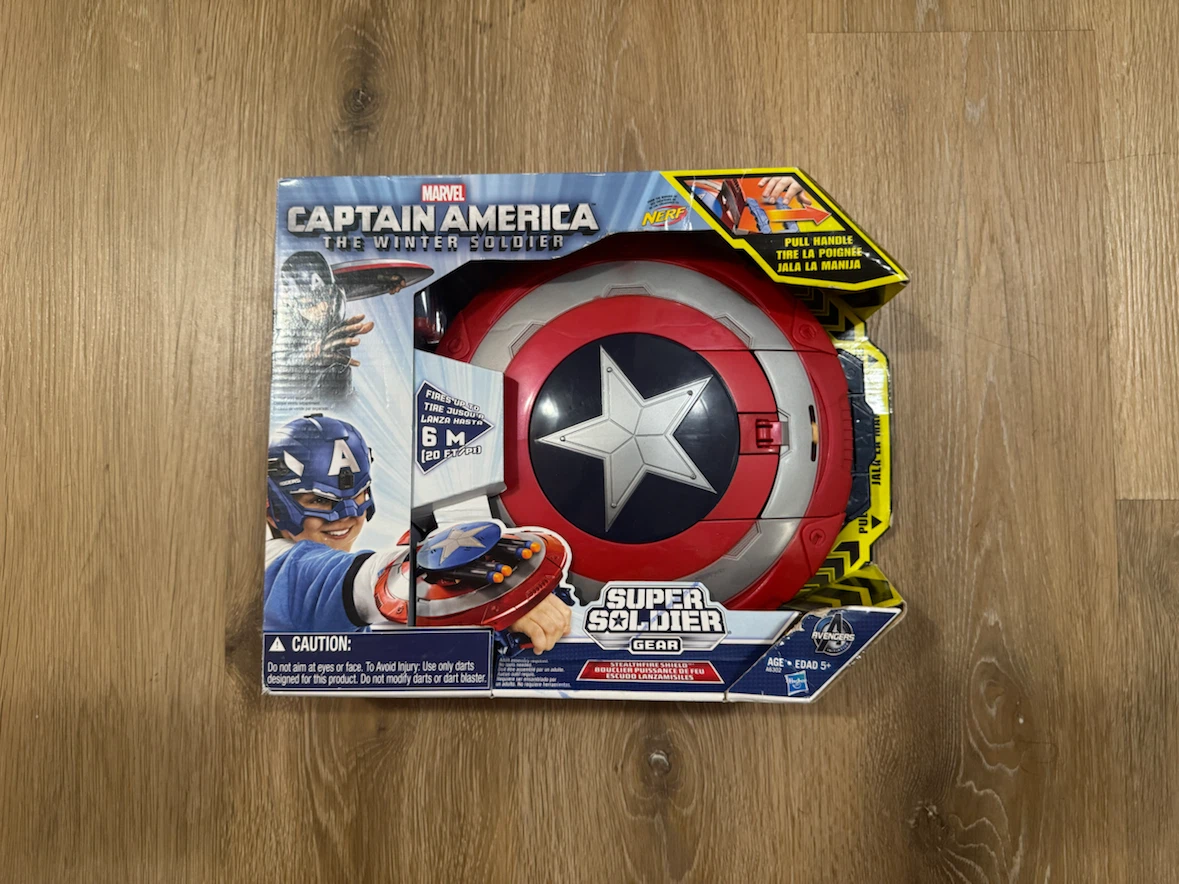 Marvel Captain America Nerf Super Soldier