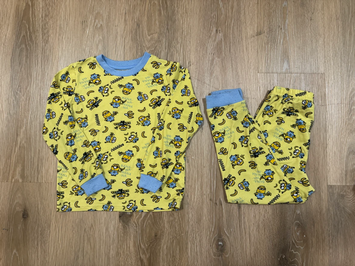 Minions Pyjamas Set for Kids Size 5T