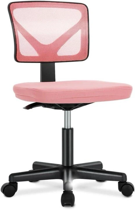 Pink Mesh Office Chair