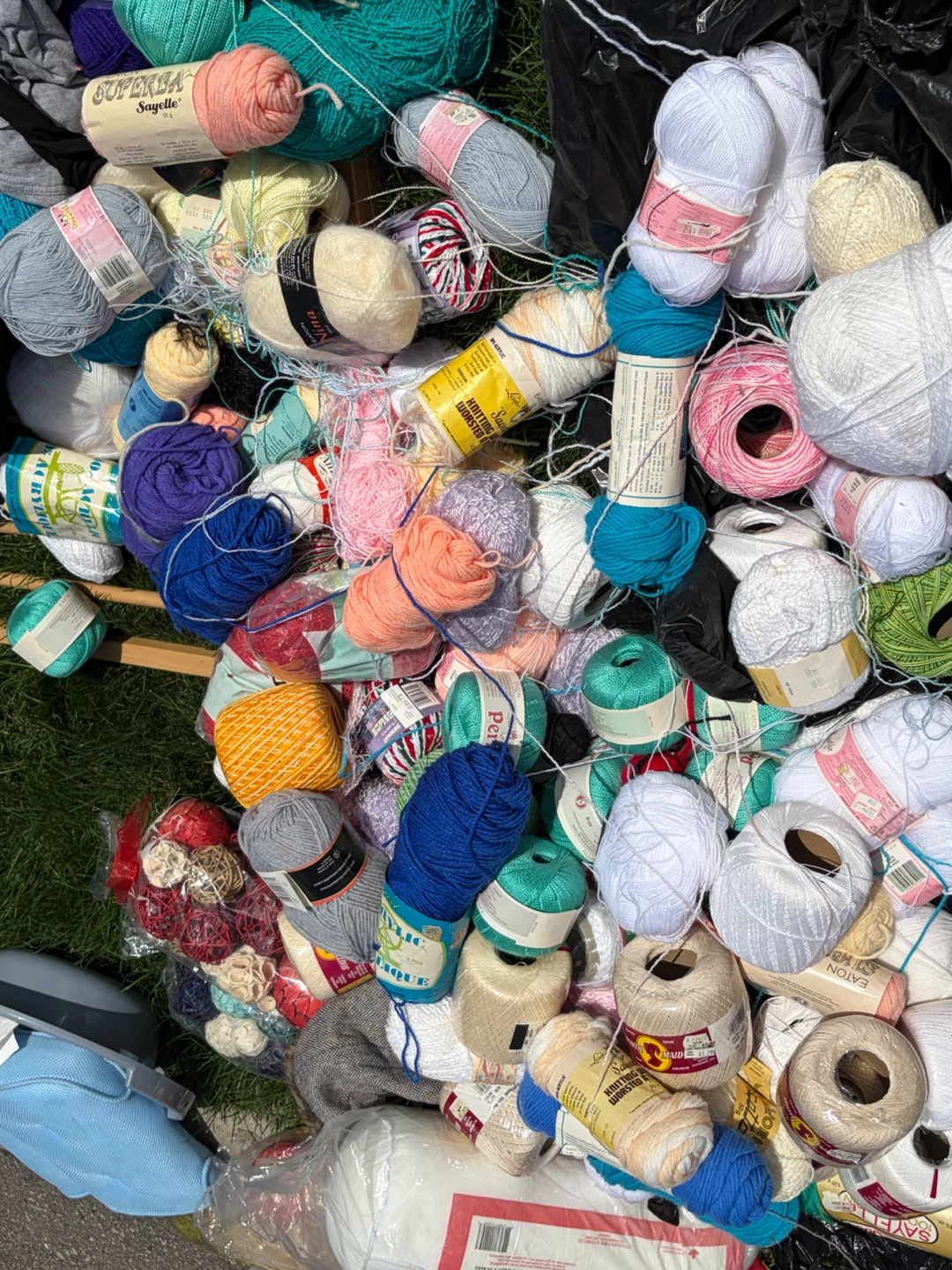 Assorted Yarn Skeins - Crafting Bundle
