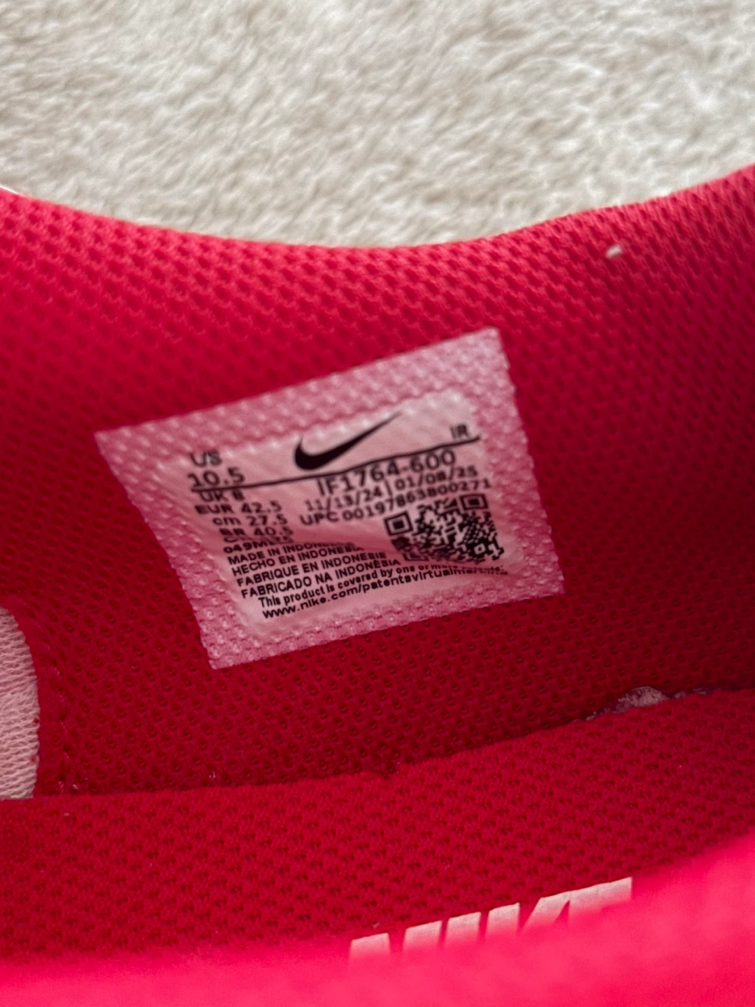 Nike Cortez Women's Gym Red Sail Size 10.5 - photo 4