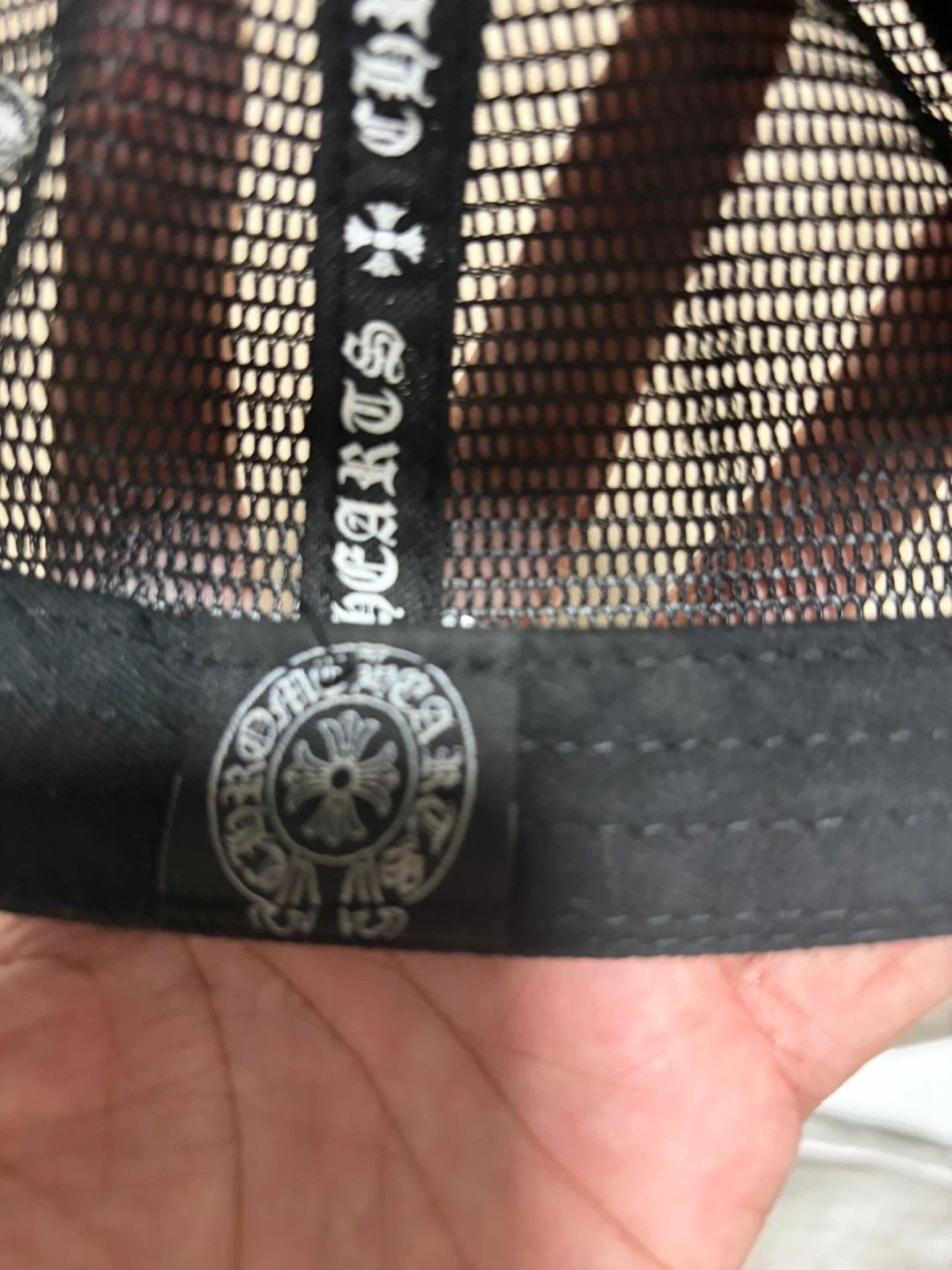 Chrome Hearts Black Trucker Hat - photo 2