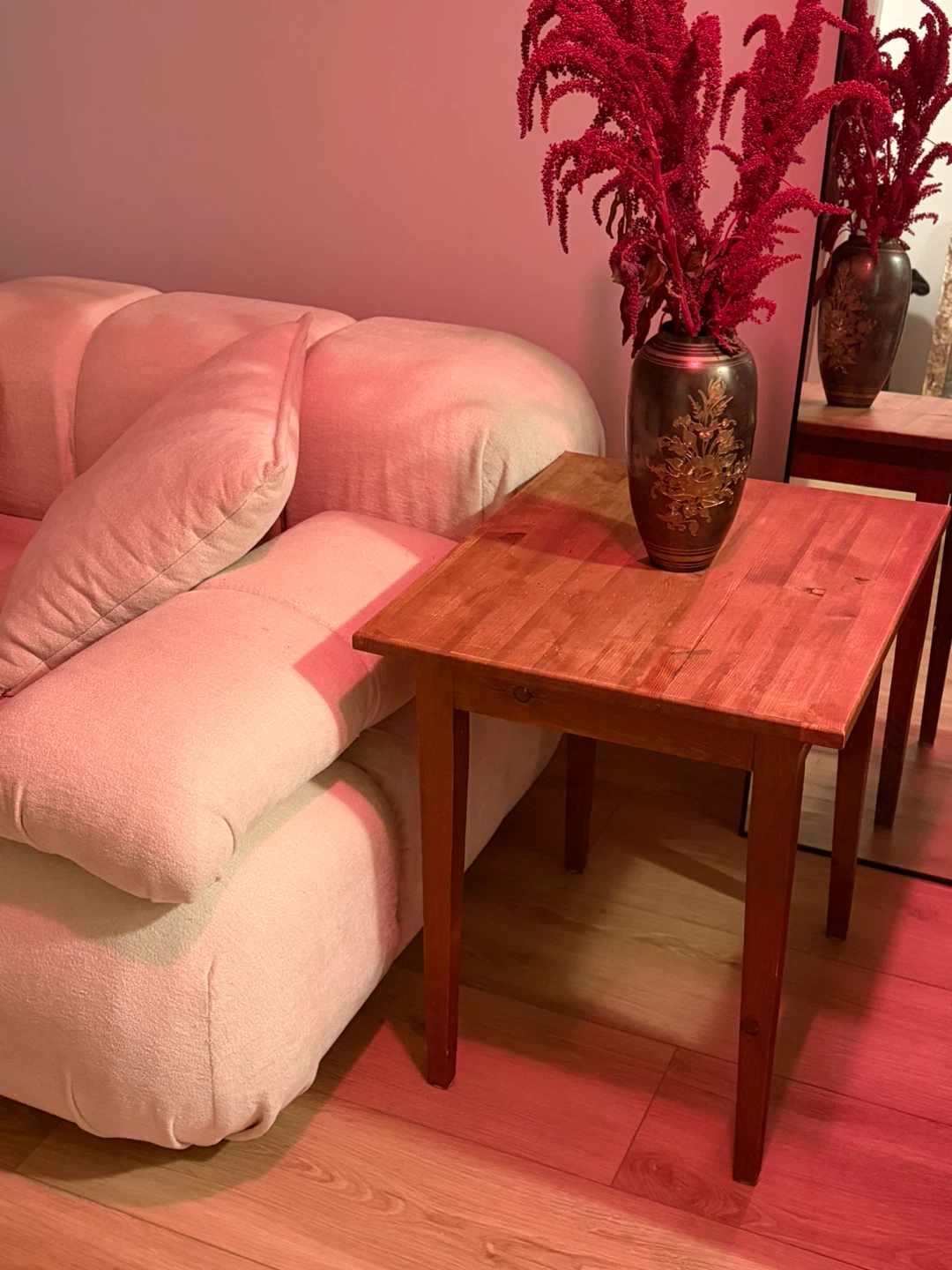 Wooden End Table