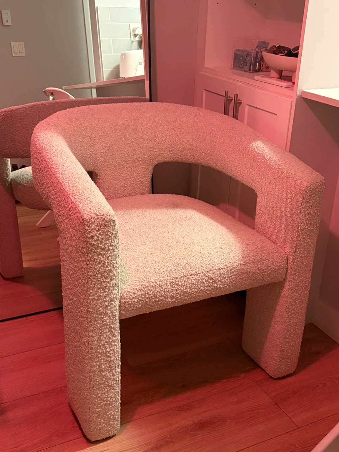 Boucle Accent Chair
