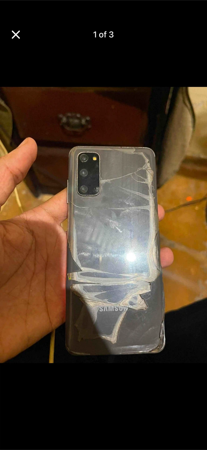 Samsung Galaxy S20 5g Smartphone (for parts/repair)