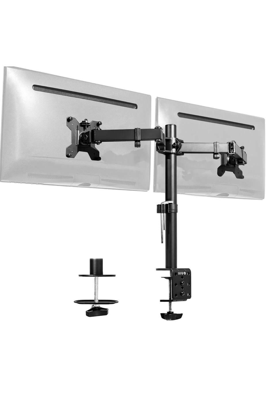 VIVO Dual Monitor Desk Mount Stand-V002