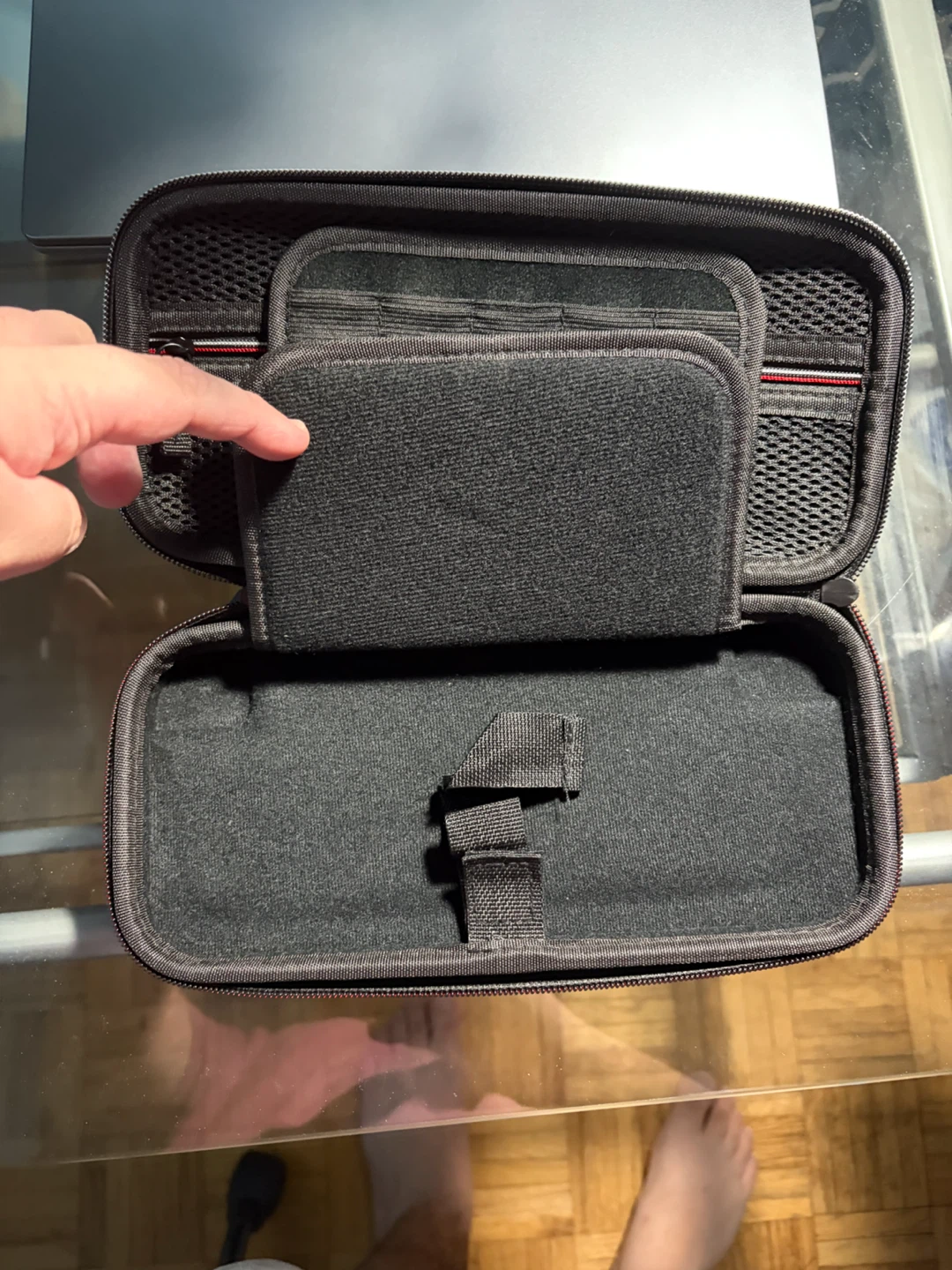 Black Travel Carrying Case for Nintendo Switch - photo 4