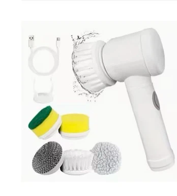 Electric Cleaning Brush Set with Attachments