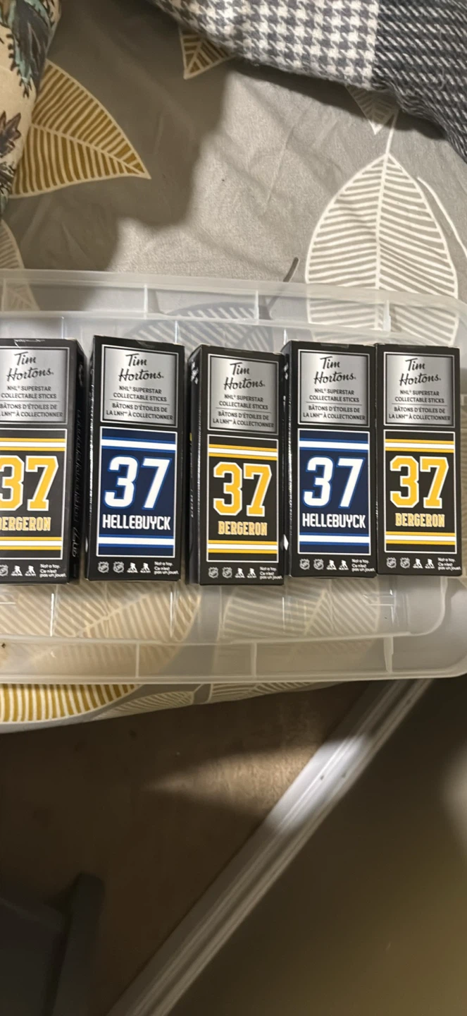 Tim Hortons NHL Superstar Collectable Sticks