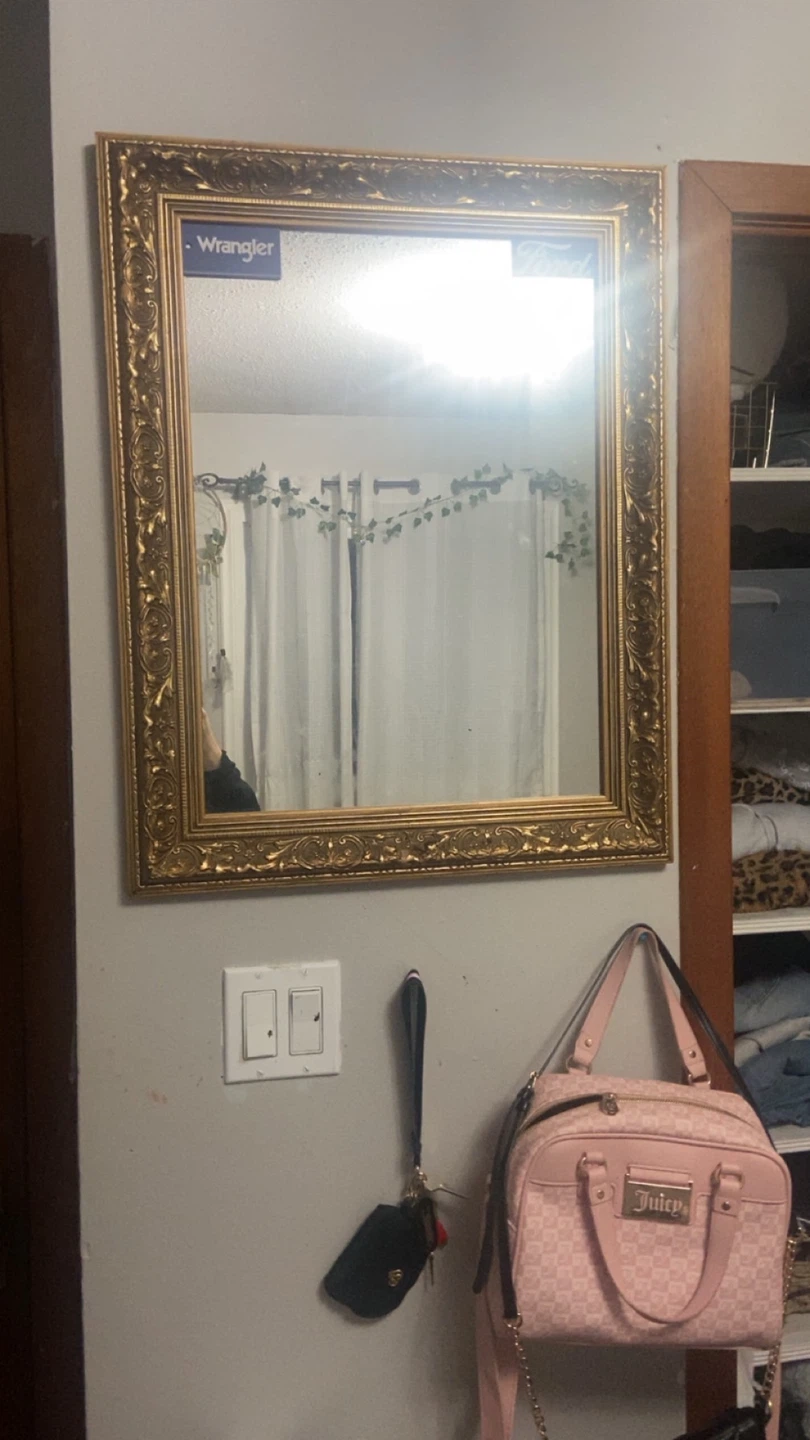 Ornate Gold Framed Mirror