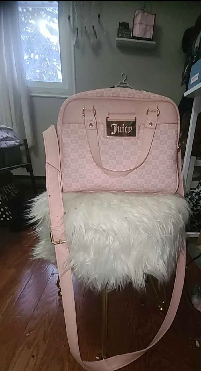 Juicy Couture Pink Checkerboard Satchel Bag - photo 2