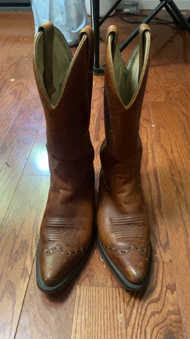 Boulet Cowboy Boots Size 7.5 - photo 2