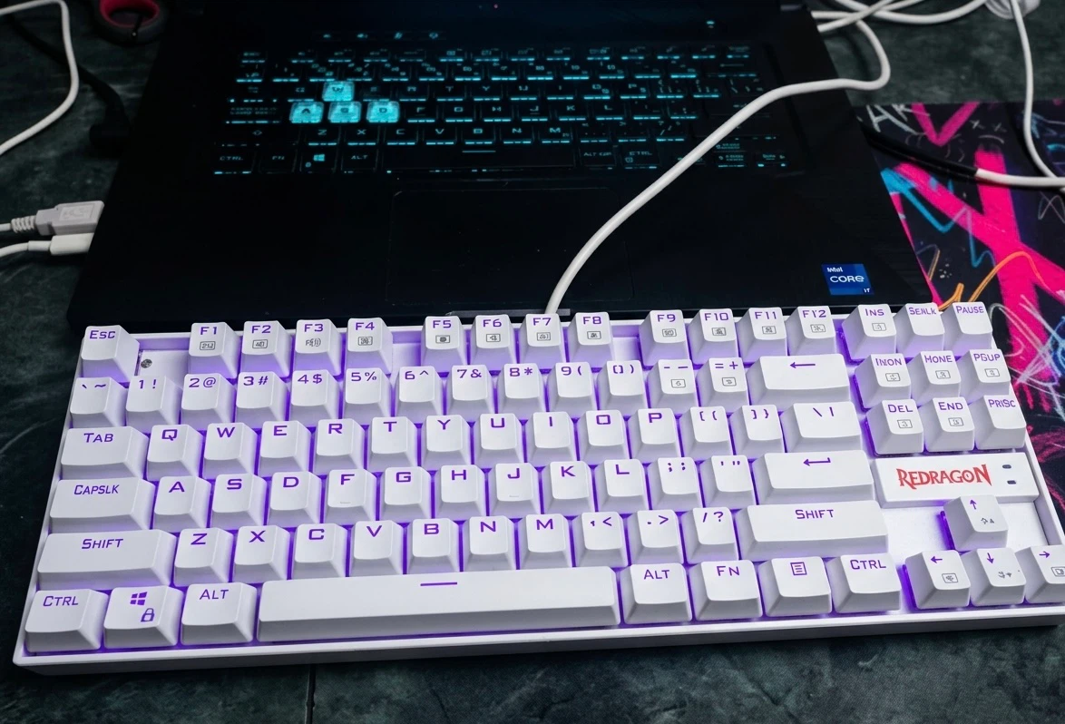 Redragon K552 Mechanical Gaming Keyboard RGB LED Backlit Wired