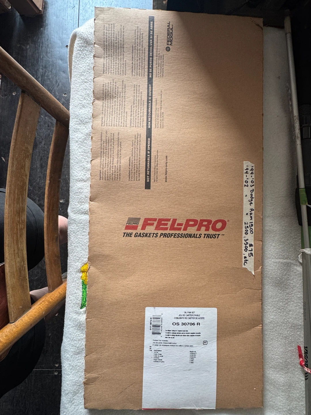 Fel-Pro Oil Pan Gasket Set OS30706R